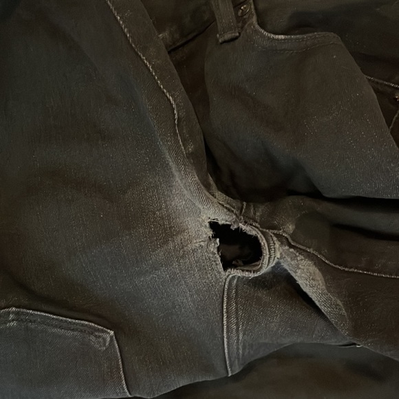 2 PAIRS of HIROSHI KATO “the Pen” Slim Jeans. Black raw denim 10.5 oz. Size 36 - Picture 3 of 4